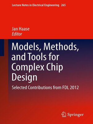 cover image of Models, Methods, and Tools for Complex Chip Design